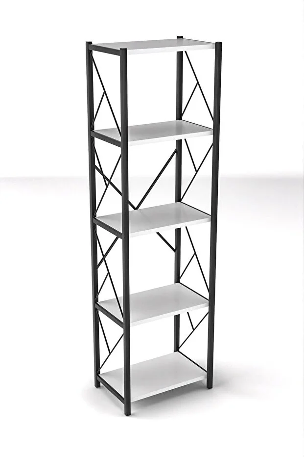 Felixce Banyo Düzenleyici Banyo Dolabı Çok Amaçlı Dolap 5 Katlı Metal Mutfak Düzenleyici